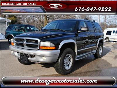 Used Dodge Durango 2002 : $8995