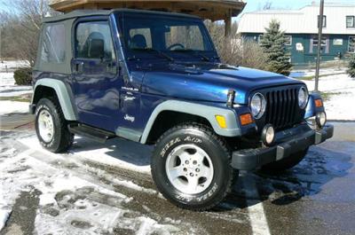 Used Jeep Wrangler 2000 : $9995