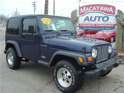 Used Jeep Wrangler 2001 : $11995