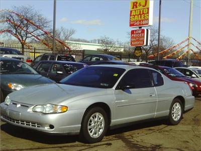 Used Chevrolet MonteCarlo 2002 : $4495