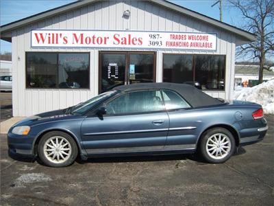 Used Chrysler Sebring 2002 : $5475