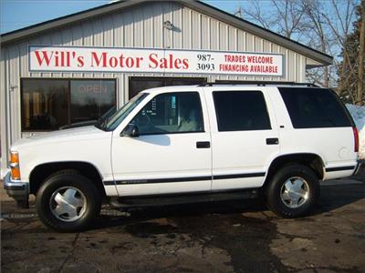 Used Chevrolet Tahoe 1999 : $5975