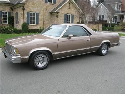 Used Chevrolet El Camino 1978 : $4300