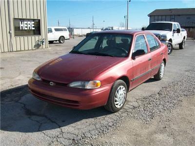 Used Chevrolet Prizm 1999 : $0