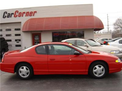Used Chevrolet MonteCarlo 2004 : $10995