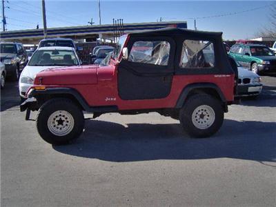 Used Jeep Wrangler 1992 : $4995