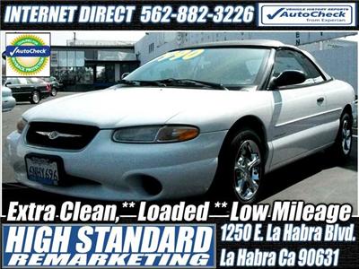 Used Chrysler Sebring 2000 : $3990