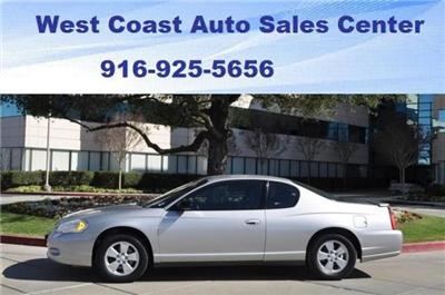 Used Chevrolet MonteCarlo 2006 : $8480