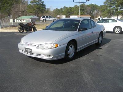 Used Chevrolet MonteCarlo 2003 : $0