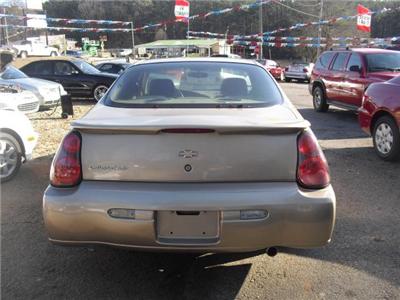 Used Chevrolet MonteCarlo 2004 : $5999
