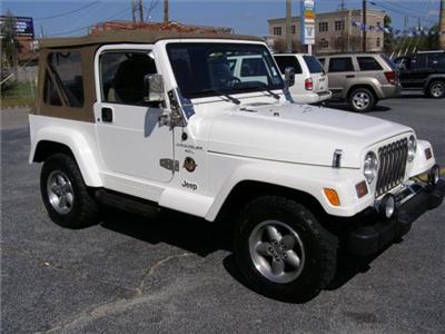 Used Jeep Wrangler 1999 : $10990