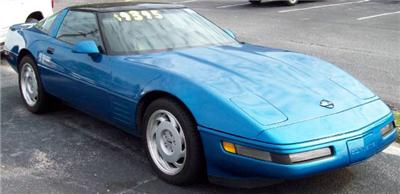 Used Chevrolet Corvette 1991 : $9395