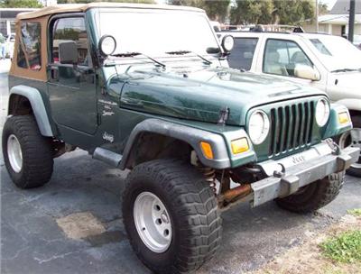 Used Jeep Wrangler 2000 : $8995