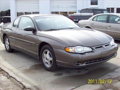 Used Chevrolet MonteCarlo 2003 : $7495