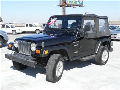 Used Jeep Wrangler 2002 : $11450