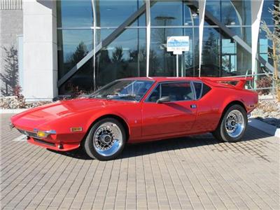 Used DE TOMASO PANTERA 1972 : $0