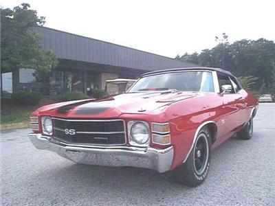 Used CHEVROLET CHEVELLESS454 1971 : $69900