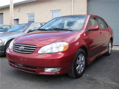 Used Toyota Corolla 2004 : $7500