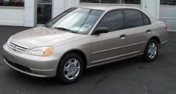 Used Honda Civic 2002 : $5999