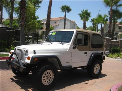 Used Jeep Wrangler 1997 : $5995