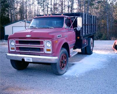 Used CHEVY C50FLATBED 1969 : $3800