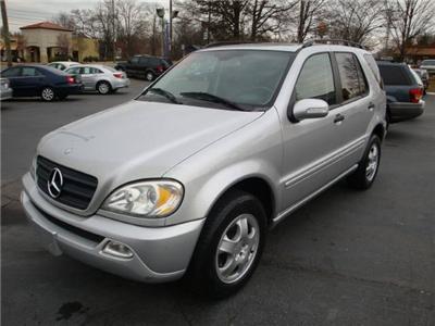 Used Mercedes-Benz MClass 2002 : $11995