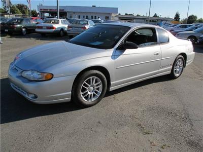 Used Chevrolet MonteCarlo 2001 : $8950