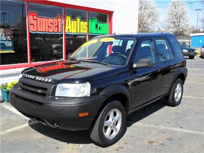 Used Land Rover Freelander 2002 : $6481