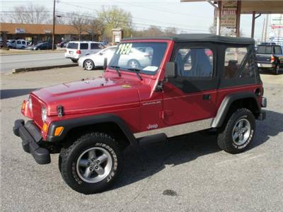 Used Jeep Wrangler 1999 : $7950