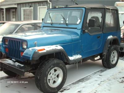 Used Jeep Wrangler 1993 : $2995