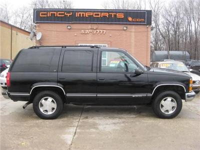 Used Chevrolet Tahoe 1996 : $3995