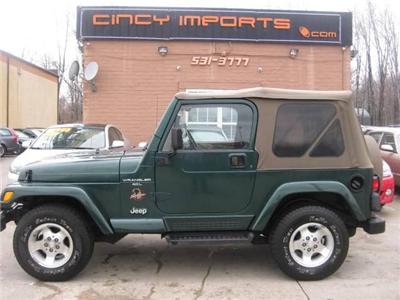 Used Jeep Wrangler 2001 : $6995