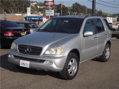 Used Mercedes Benz MClass 2002 : $10995