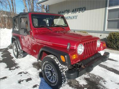Used Jeep Wrangler 1999 : $5995