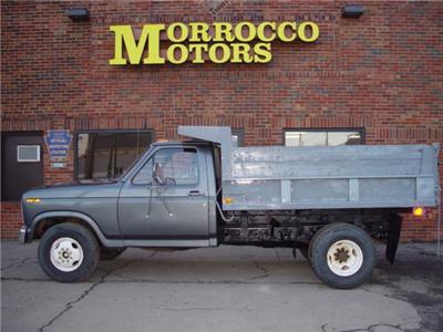 Used FORD F350DUMP 1985 : $3995