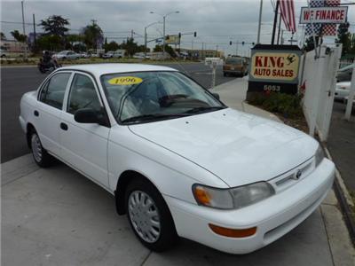 Used Toyota Corolla 1996 : $3995
