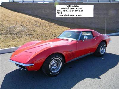 Used Chevrolet Corvette 1972 : $27000