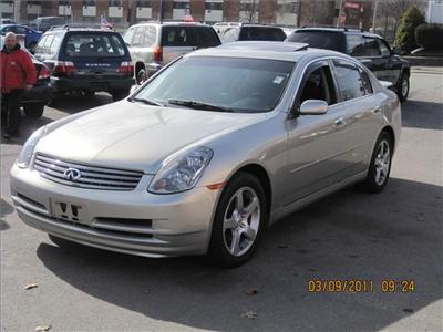 Used Infiniti G35 2003 : $0