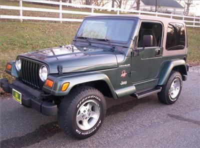 Used Jeep Wrangler 2002 : $10800