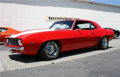 Used Chevrolet Camaro 1969 : $29990