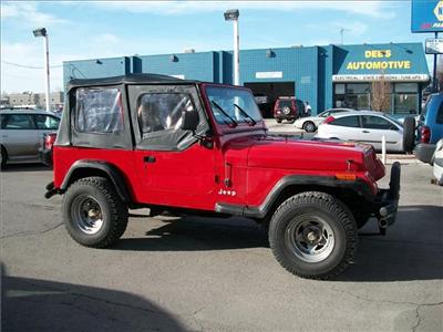 Used Jeep Wrangler 1994 : $4995