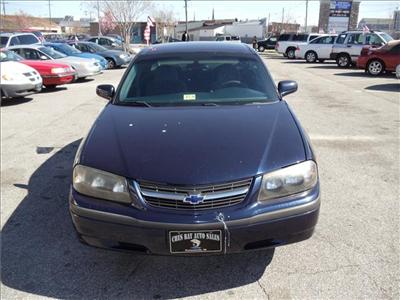 Used Chevrolet Impala 2002 : $0