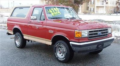 Used Ford Bronco 1989 : $4950