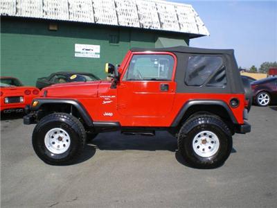 Used Jeep Wrangler 2000 : $8995