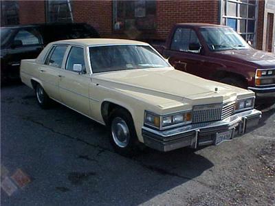 Used CADILLAC SEDANDEVILLE 1979 : $5900