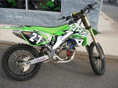 Used KAWASAKI KX250F 2007 : $2895