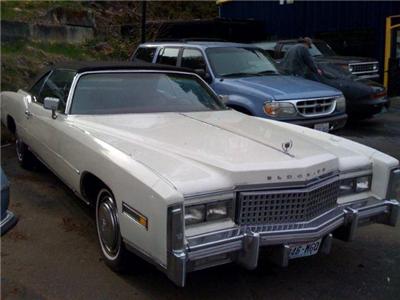Used Cadillac Eldorado 1975 : $7998