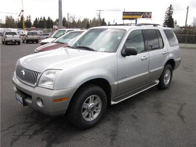 Used Mercury Mountaineer 2002 : $0