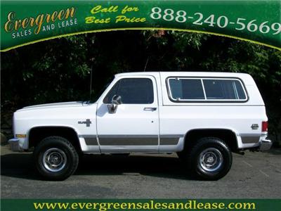 Used Chevrolet Blazer 1988 : $5900