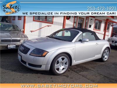 Used Audi TT 2001 : $12950